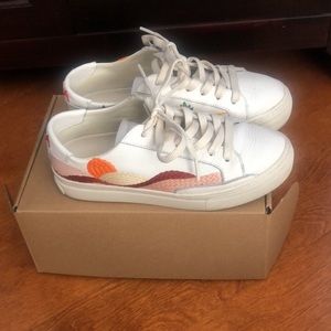 Soludos Hawaiian Fauna Platform Sneakers, Size 37 (EUR), Size 6.5